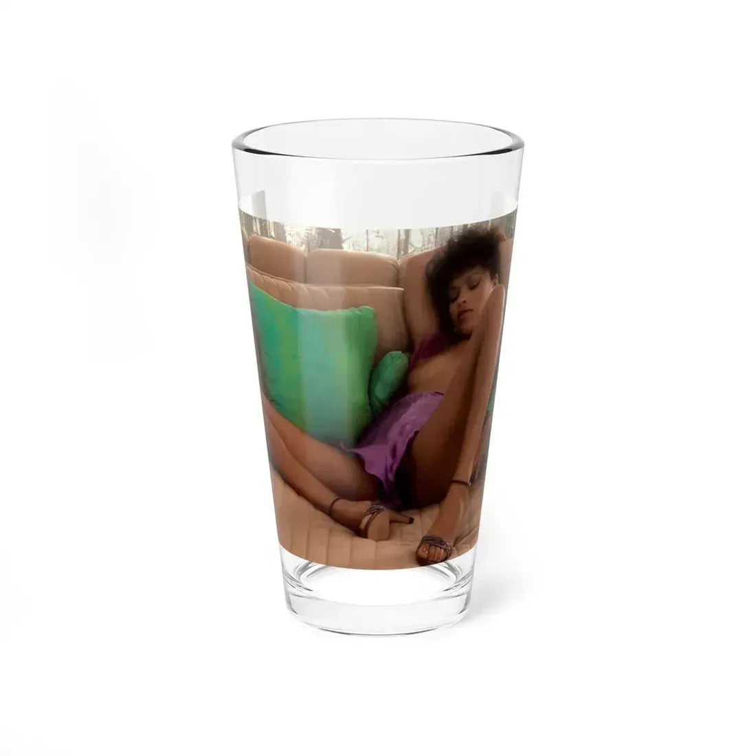Ola Ray #62 (Vintage Female Icon) Pint Glass 16oz 16oz - Go Mug Yourself