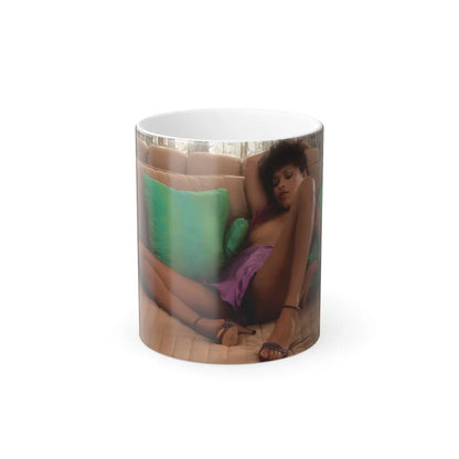 Ola Ray #62 (Vintage Female Icons) Color Changing Mug 11oz-11oz-Go Mug Yourself