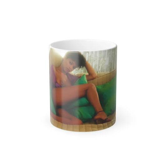 Ola Ray #63 (Vintage Female Icons) Color Changing Mug 11oz-11oz-Go Mug Yourself