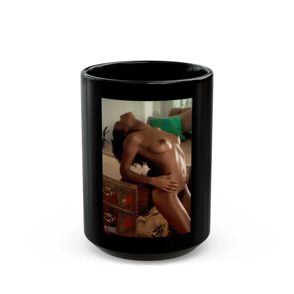 Ola Ray #64 (Vintage Female Icon) Black Coffee Mug-15oz-Go Mug Yourself