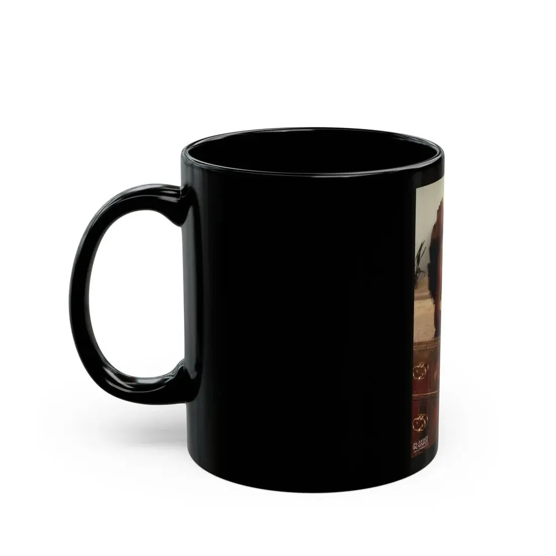 Ola Ray #64 (Vintage Female Icon) Black Coffee Mug - Go Mug Yourself