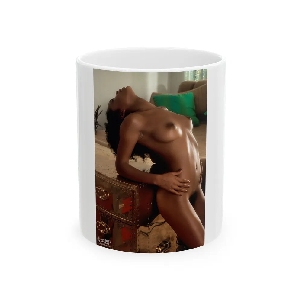 Ola Ray #64 (Vintage Female Icon) White Coffee Mug-11oz-Go Mug Yourself