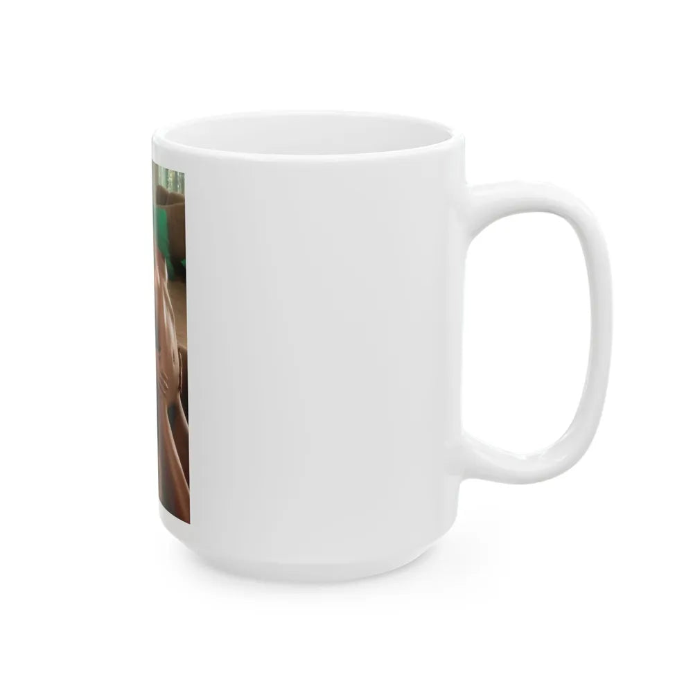 Ola Ray #64 (Vintage Female Icon) White Coffee Mug-Go Mug Yourself