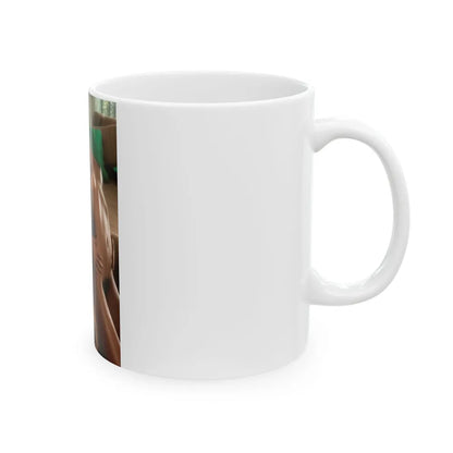 Ola Ray #64 (Vintage Female Icon) White Coffee Mug-Go Mug Yourself