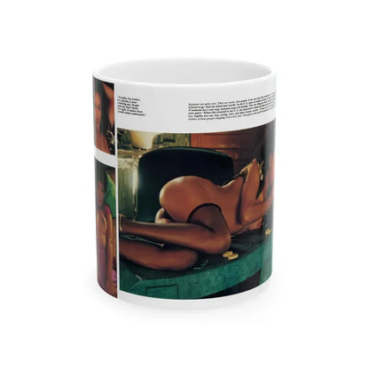 Ola Ray #66 (Vintage Female Icon) White Coffee Mug 11oz - Go Mug Yourself