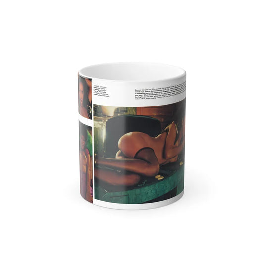 Ola Ray #66 (Vintage Female Icons) Color Changing Mug 11oz-11oz-Go Mug Yourself