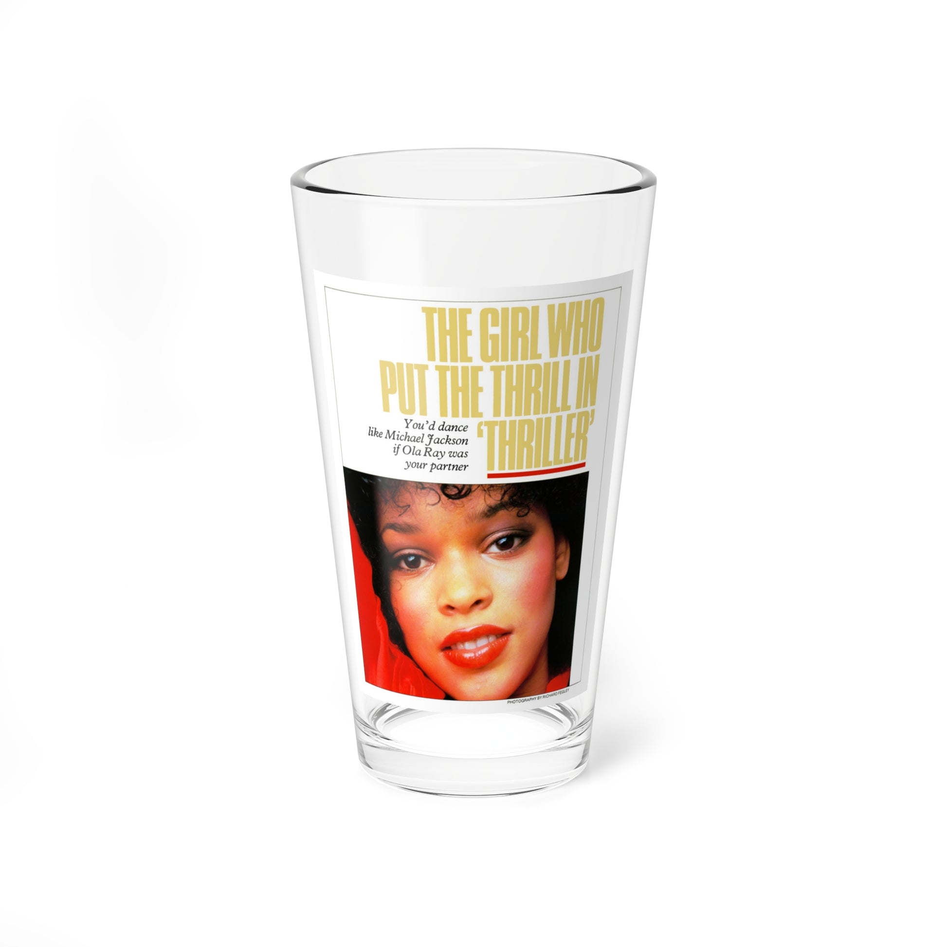 Ola Ray #70 (Vintage Female Icon) Pint Glass 16oz-16oz-Go Mug Yourself