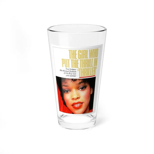 Ola Ray #70 (Vintage Female Icon) Pint Glass 16oz 16oz - Go Mug Yourself