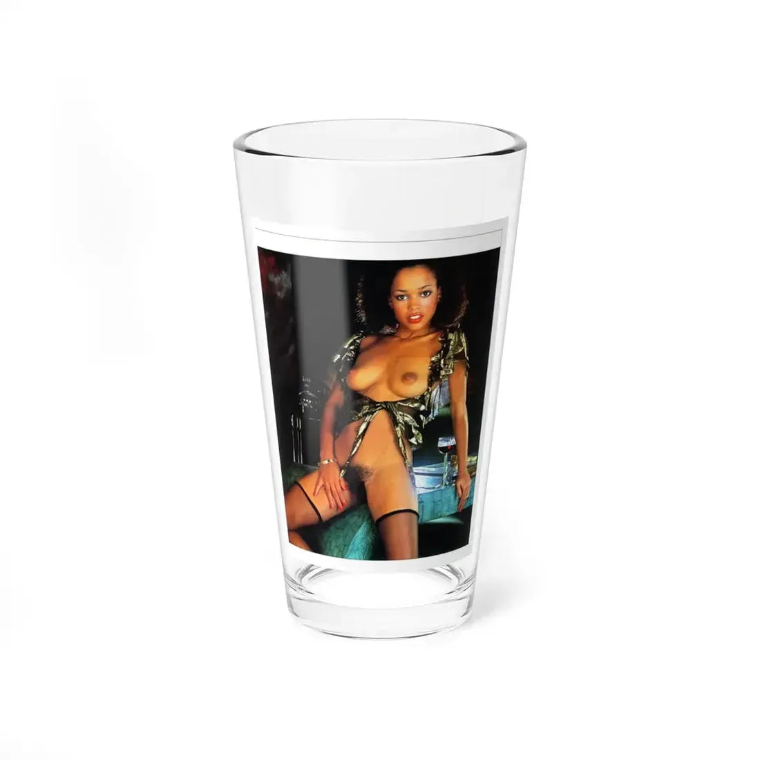 Ola Ray #72 (Vintage Female Icon) Pint Glass 16oz 16oz - Go Mug Yourself