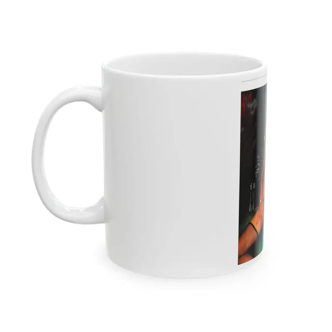 Ola Ray #72 (Vintage Female Icon) White Coffee Mug - Go Mug Yourself