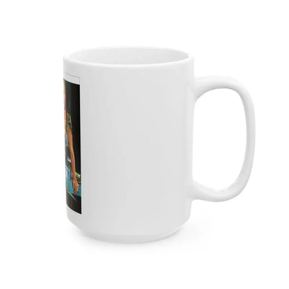 Ola Ray #72 (Vintage Female Icon) White Coffee Mug - Go Mug Yourself