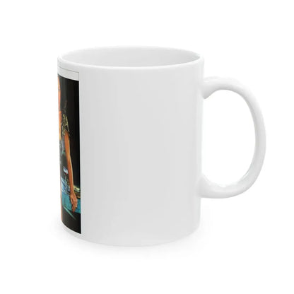Ola Ray #72 (Vintage Female Icon) White Coffee Mug - Go Mug Yourself