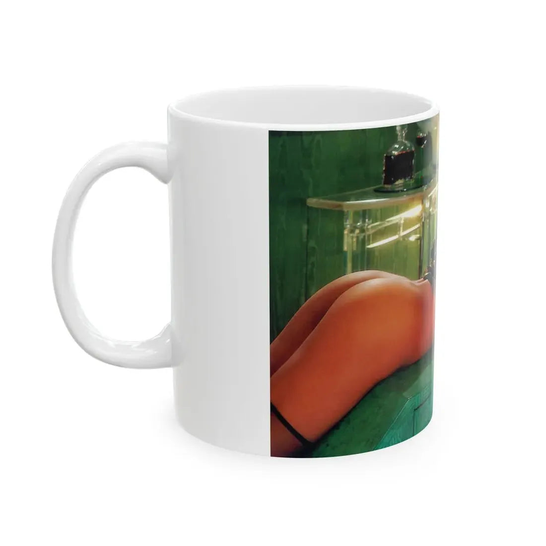 Ola Ray #73 (Vintage Female Icon) White Coffee Mug - Go Mug Yourself