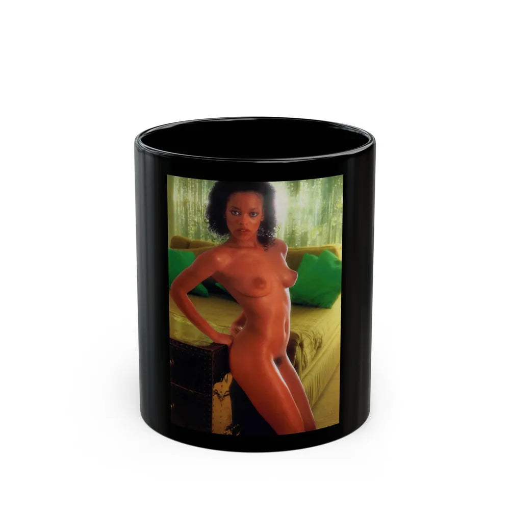 Ola Ray #74 (Vintage Female Icon) Black Coffee Mug-11oz-Go Mug Yourself