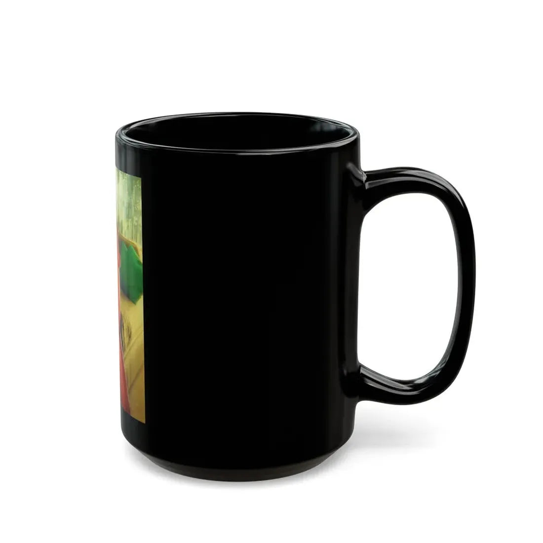 Ola Ray #74 (Vintage Female Icon) Black Coffee Mug - Go Mug Yourself