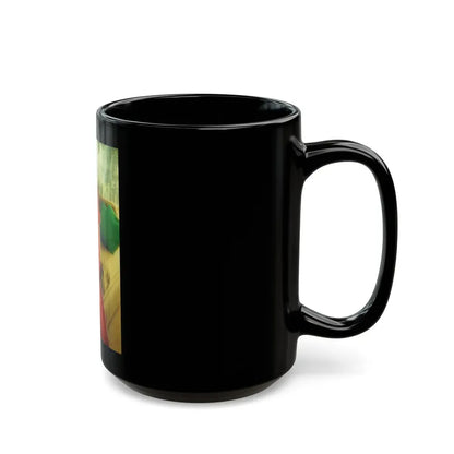 Ola Ray #74 (Vintage Female Icon) Black Coffee Mug - Go Mug Yourself