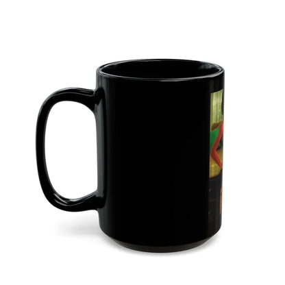 Ola Ray #74 (Vintage Female Icon) Black Coffee Mug - Go Mug Yourself
