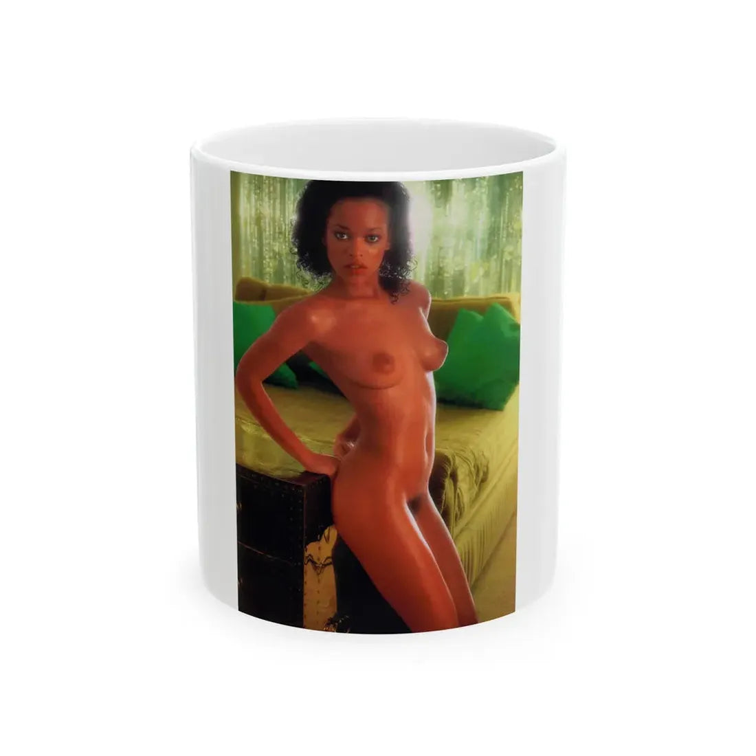 Ola Ray #74 (Vintage Female Icon) White Coffee Mug 11oz - Go Mug Yourself