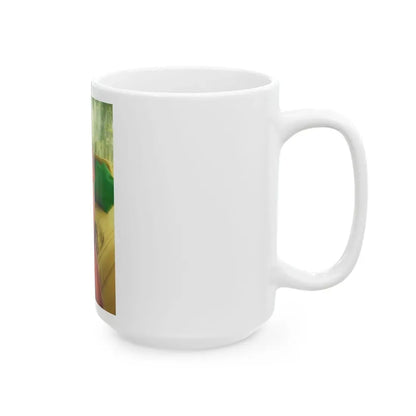 Ola Ray #74 (Vintage Female Icon) White Coffee Mug - Go Mug Yourself