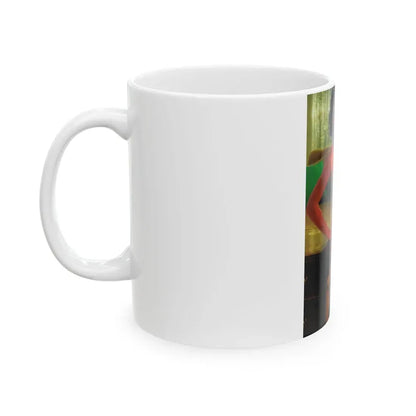 Ola Ray #74 (Vintage Female Icon) White Coffee Mug - Go Mug Yourself