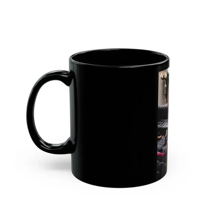 Ola Ray #76 (Vintage Female Icon) Black Coffee Mug - Go Mug Yourself