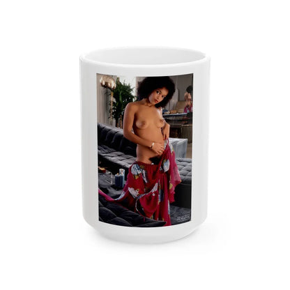 Ola Ray #76 (Vintage Female Icon) White Coffee Mug-15oz-Go Mug Yourself