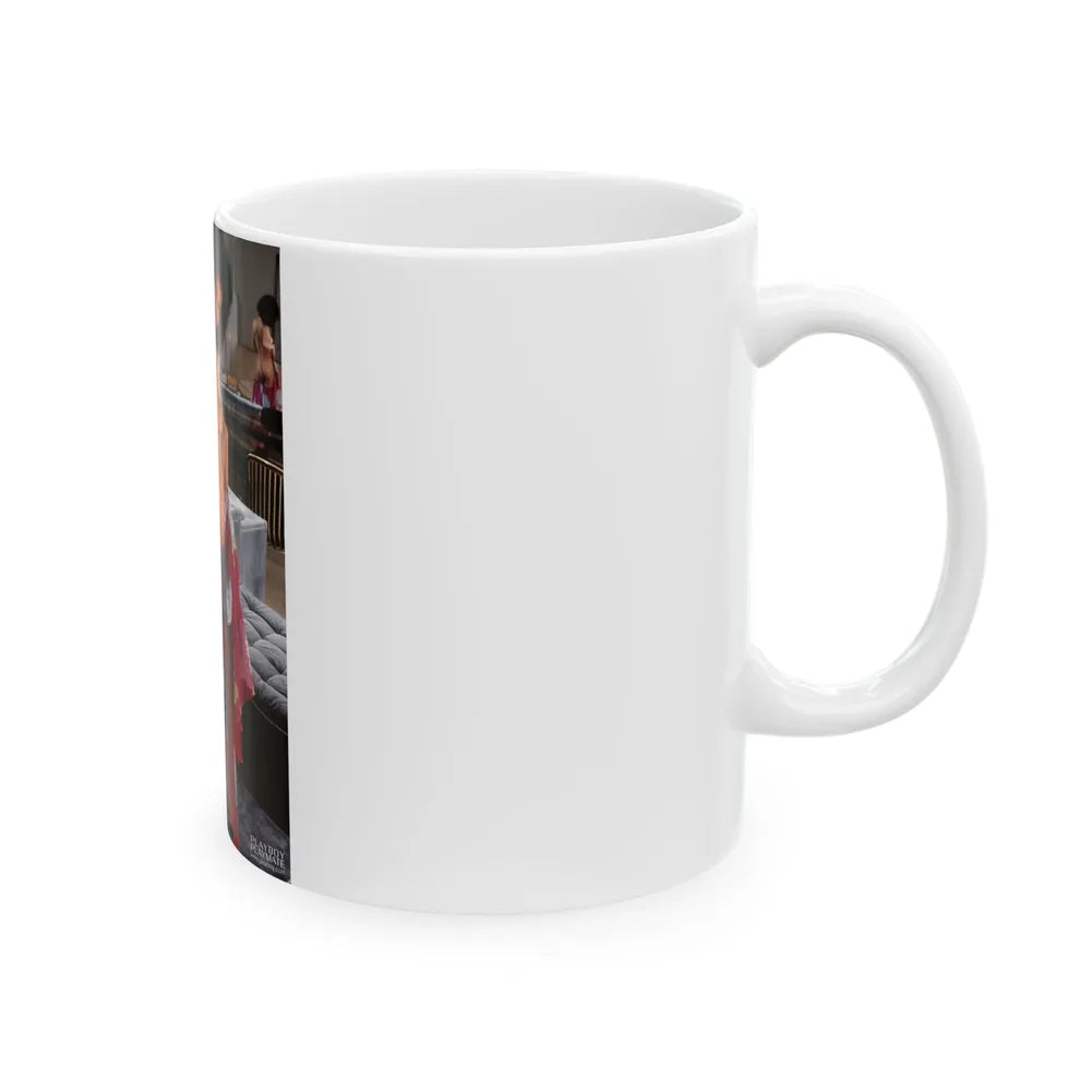 Ola Ray #76 (Vintage Female Icon) White Coffee Mug-Go Mug Yourself