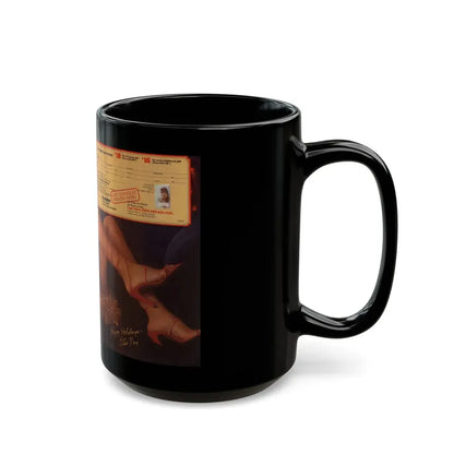 Ola Ray #80 (Vintage Female Icon) Black Coffee Mug - Go Mug Yourself