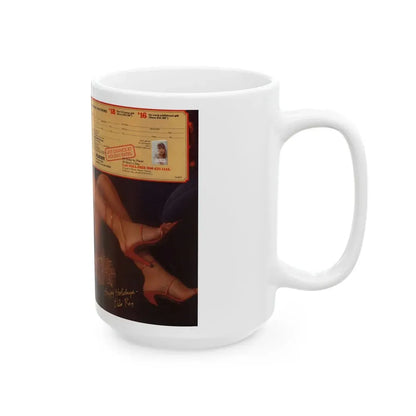 Ola Ray #80 (Vintage Female Icon) White Coffee Mug - Go Mug Yourself