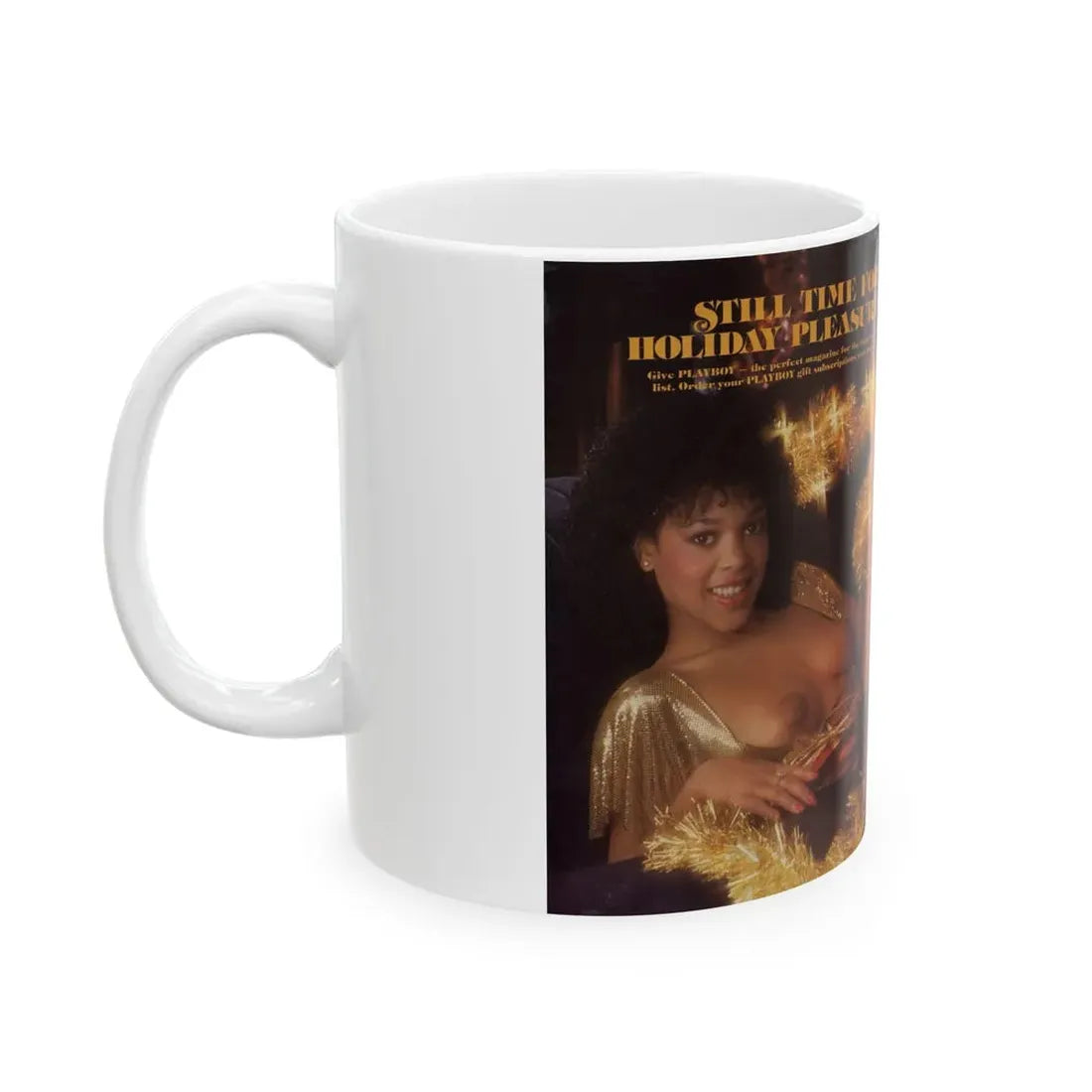 Ola Ray #80 (Vintage Female Icon) White Coffee Mug - Go Mug Yourself