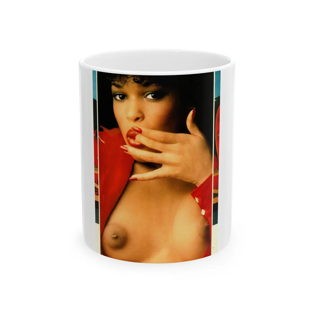 Ola Ray #81 (Vintage Female Icon) White Coffee Mug-11oz-Go Mug Yourself