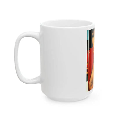 Ola Ray #81 (Vintage Female Icon) White Coffee Mug - Go Mug Yourself