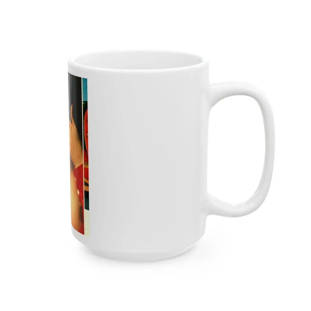 Ola Ray #81 (Vintage Female Icon) White Coffee Mug-Go Mug Yourself