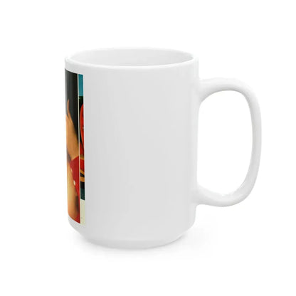 Ola Ray #81 (Vintage Female Icon) White Coffee Mug - Go Mug Yourself