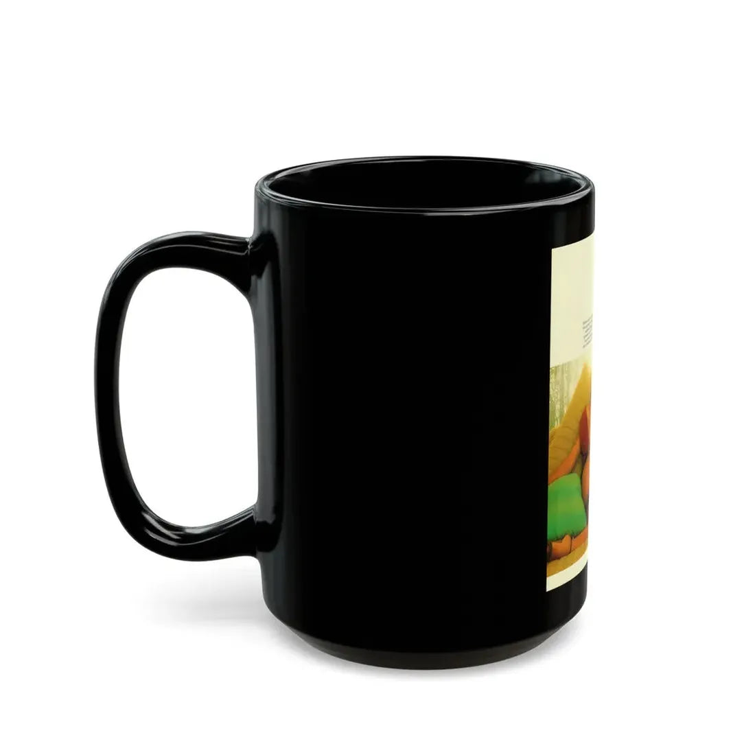 Ola Ray #82 (Vintage Female Icon) Black Coffee Mug - Go Mug Yourself