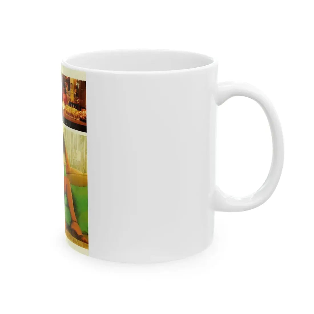 Ola Ray #82 (Vintage Female Icon) White Coffee Mug - Go Mug Yourself