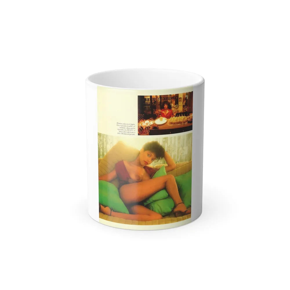 Ola Ray #82 (Vintage Female Icons) Color Changing Mug 11oz-11oz-Go Mug Yourself