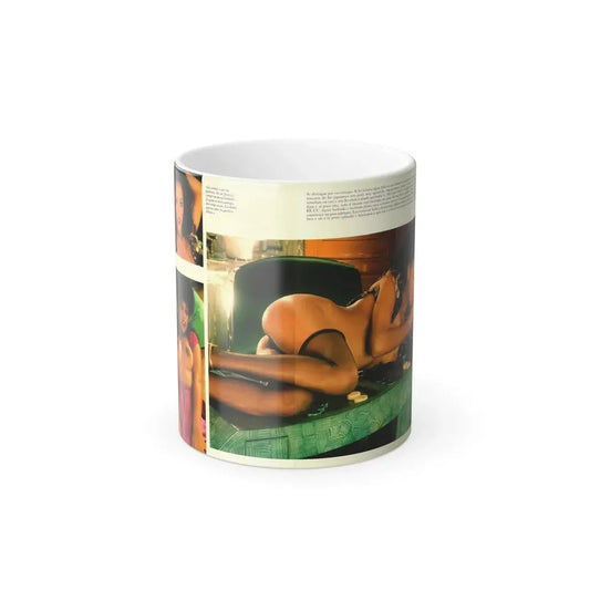 Ola Ray #83 (Vintage Female Icon) Color Changing Mug 11oz 11oz - Go Mug Yourself