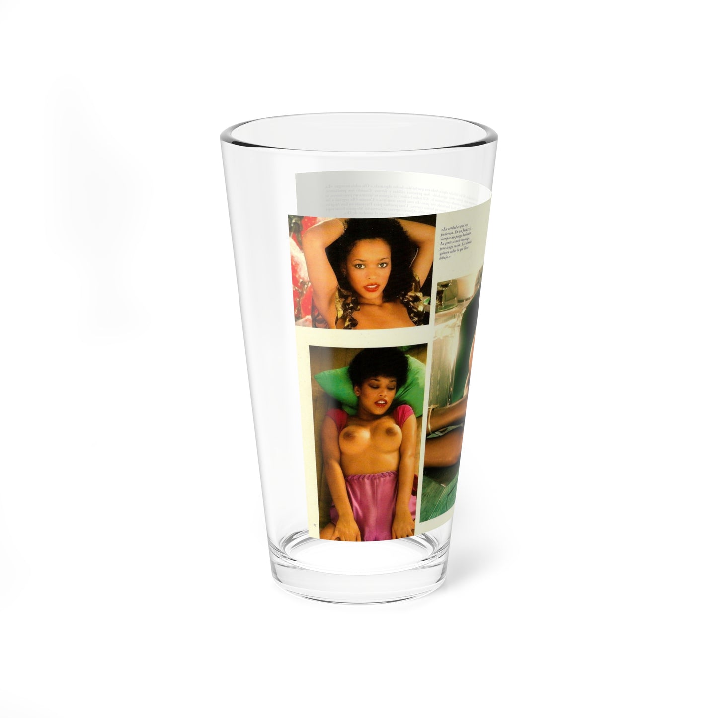 Ola Ray #83 (Vintage Female Icon) Pint Glass 16oz-Go Mug Yourself