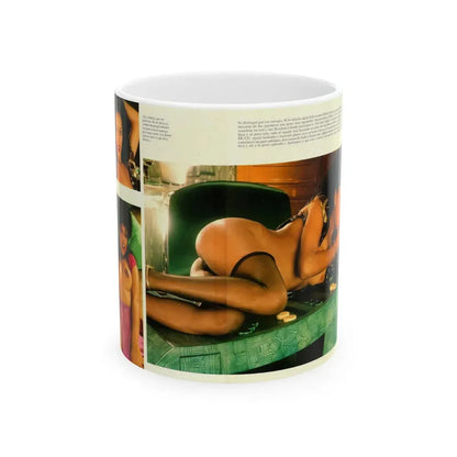 Ola Ray #83 (Vintage Female Icon) White Coffee Mug 11oz - Go Mug Yourself