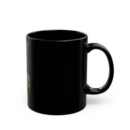 Ola Ray #84 (Vintage Female Icon) Black Coffee Mug - Go Mug Yourself