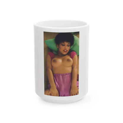 Ola Ray #86 (Vintage Female Icon) White Coffee Mug-15oz-Go Mug Yourself