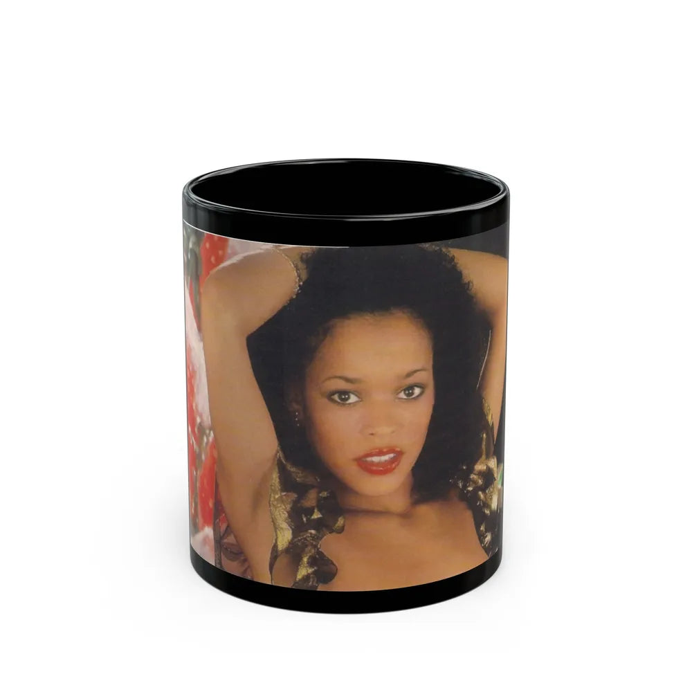 Ola Ray #87 (Vintage Female Icon) Black Coffee Mug-11oz-Go Mug Yourself