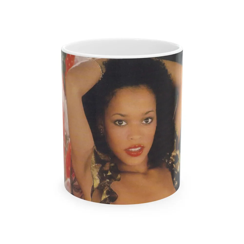 Ola Ray #87 (Vintage Female Icon) White Coffee Mug-11oz-Go Mug Yourself