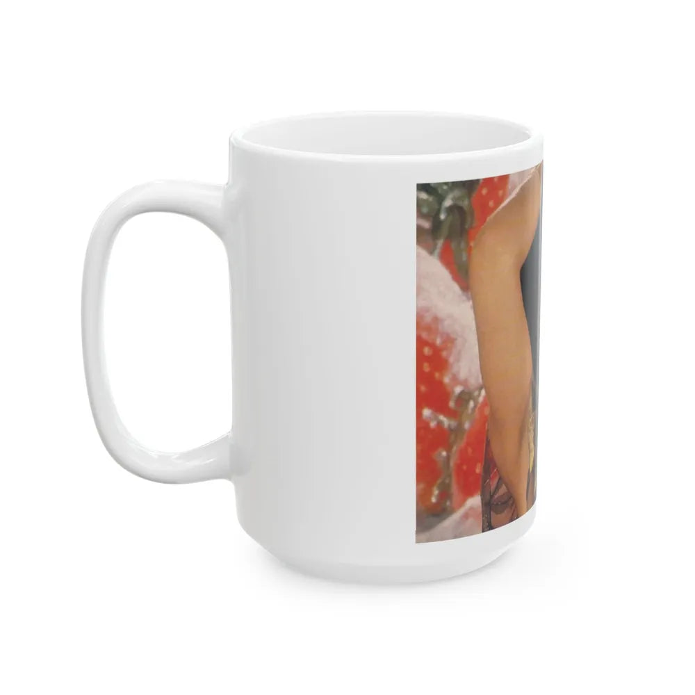 Ola Ray #87 (Vintage Female Icon) White Coffee Mug-Go Mug Yourself