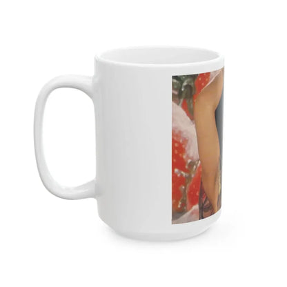 Ola Ray #87 (Vintage Female Icon) White Coffee Mug - Go Mug Yourself