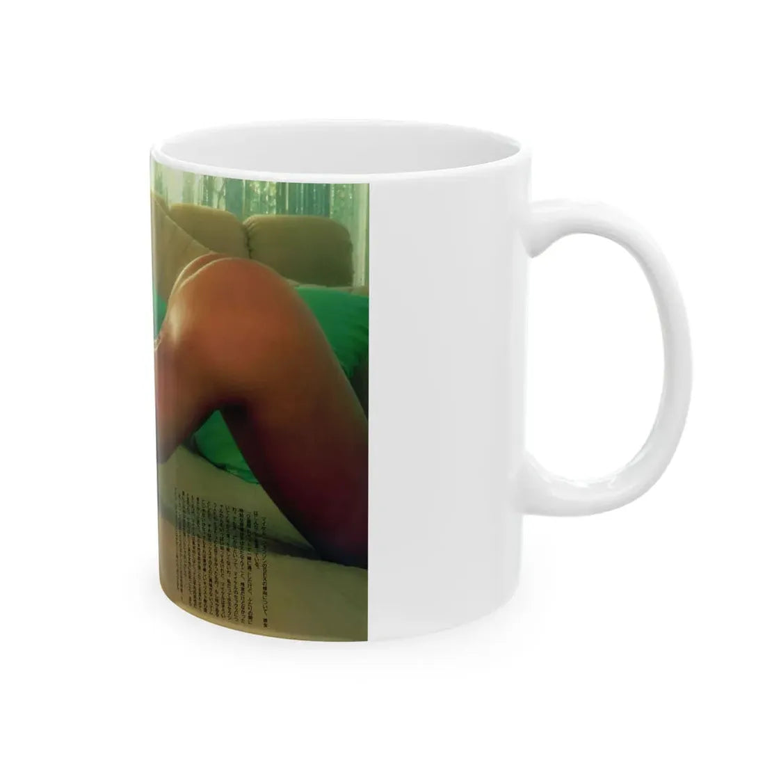 Ola Ray #89 (Vintage Female Icon) White Coffee Mug - Go Mug Yourself