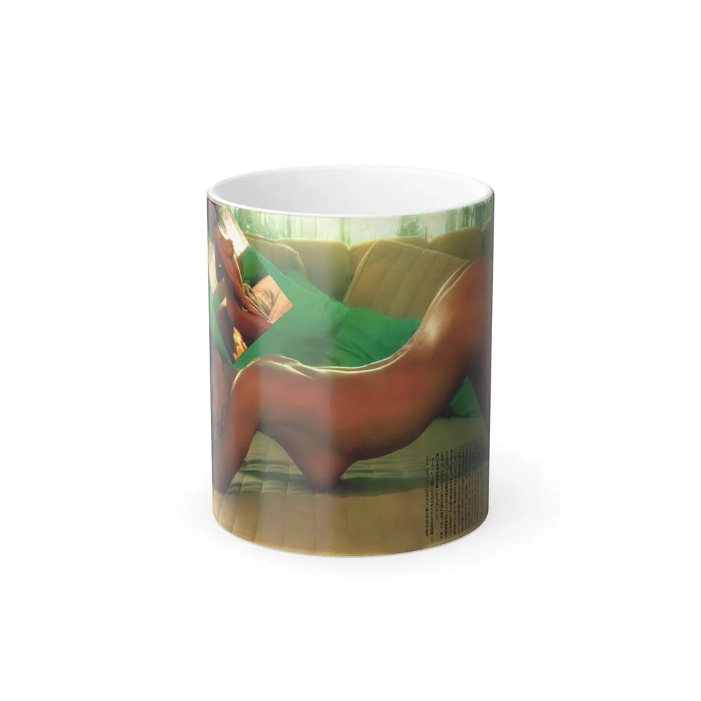 Ola Ray #89 (Vintage Female Icons) Color Changing Mug 11oz-11oz-Go Mug Yourself