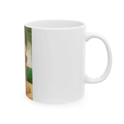 Ola Ray #90 (Vintage Female Icon) White Coffee Mug - Go Mug Yourself