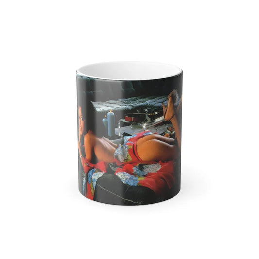 Ola Ray #93 (Vintage Female Icons) Color Changing Mug 11oz-11oz-Go Mug Yourself